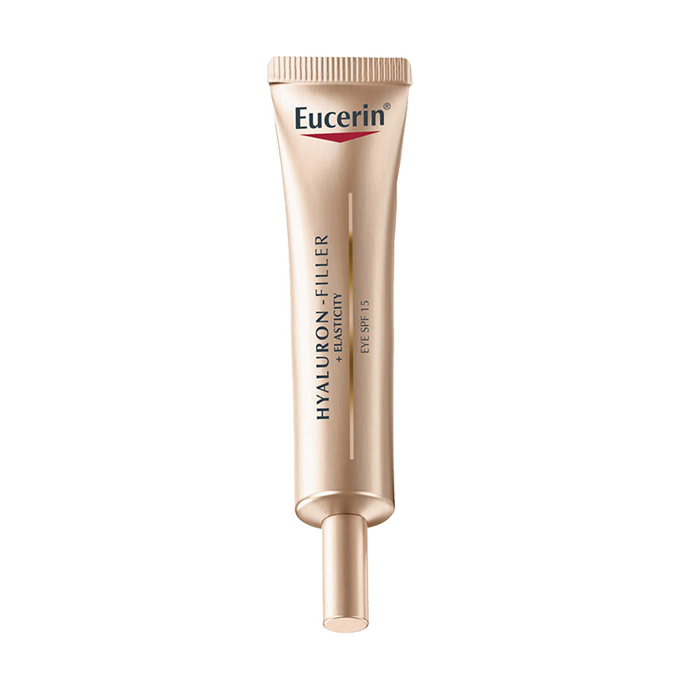 Антивіковий крем для шкіри навколо очей Hyaluron-Filler + Elasticity Anti-Age Eye Contour Cream SPF 15, 15 мл